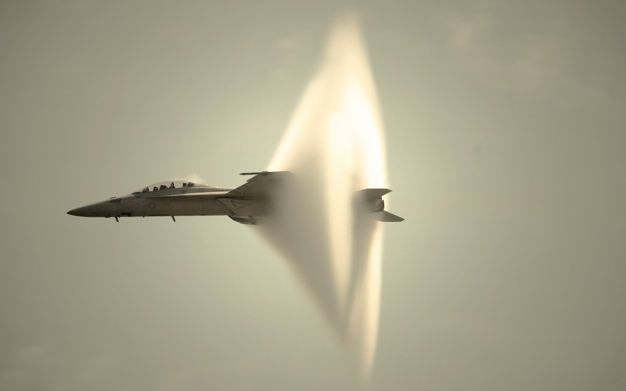 aerodynamics How are condensation cones created by supersonic