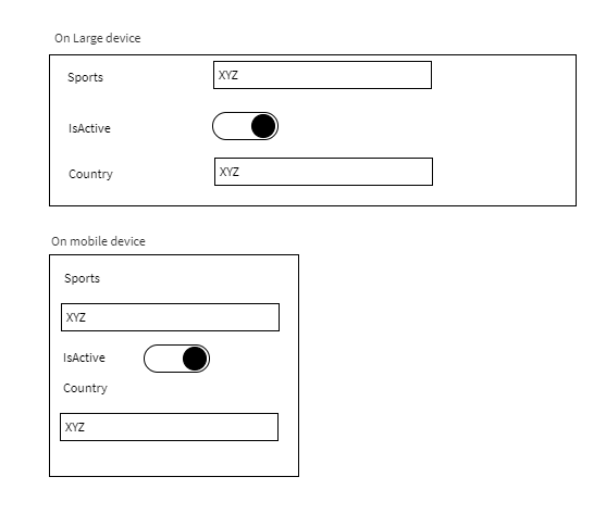 css angular flex layout responsive form Stack Overflow