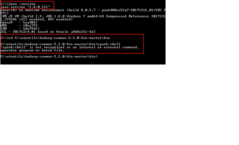sparkshell The system cannot find the path specified Stack Overflow