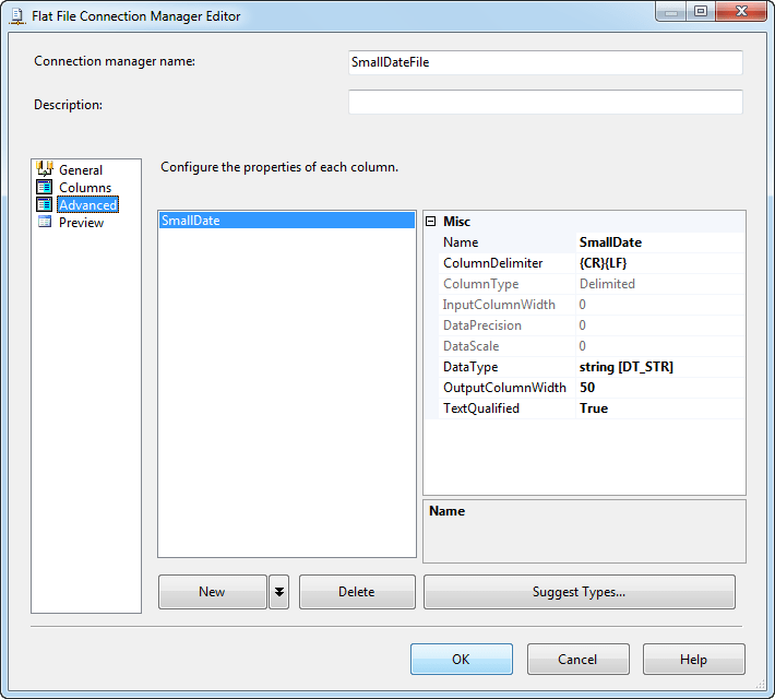 sql server How do I format ddmmmyy values in flat file to