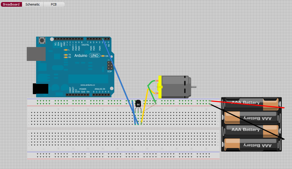 High voltage motor control with arduino Robotics Stack