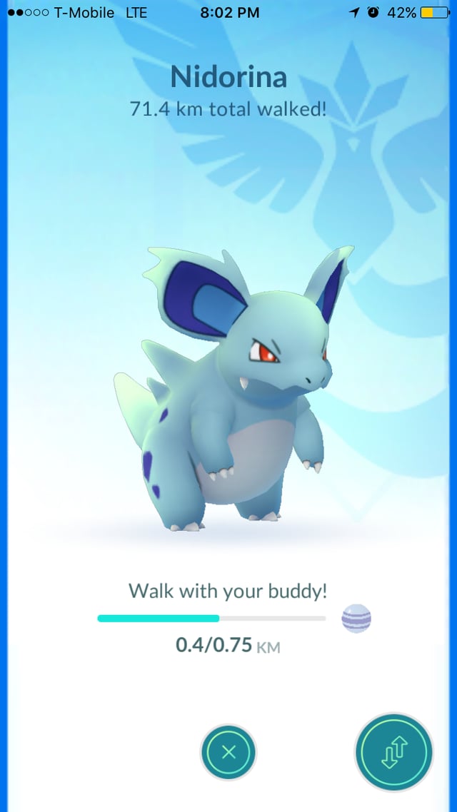 Pokemongo Why did the distance requirement for the buddy change