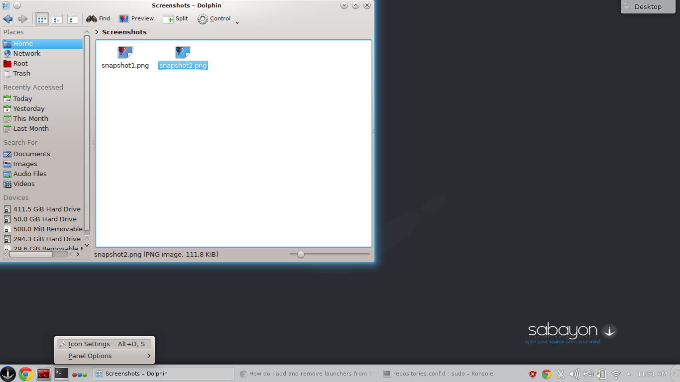 kde4 How do I remove launchers from the KDE panel? Unix & Linux