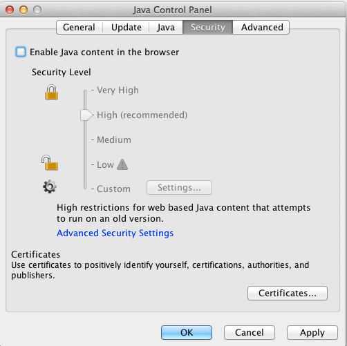 java Executing JNLP file throws a AccessControlException Stack Overflow