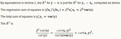 Function to calculate R2 (Rsquared) in R Stack Overflow