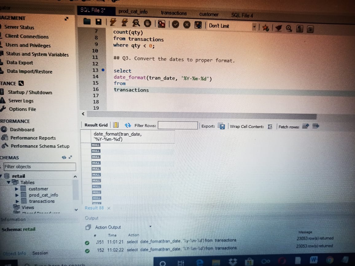 sql How to format entire date column in MySQL? Stack Overflow