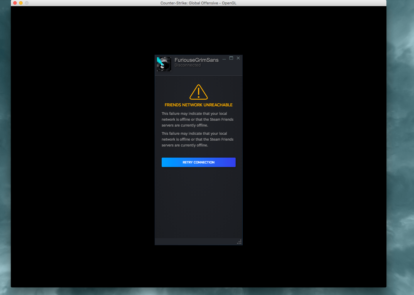 steam Friends network unreachable Arqade