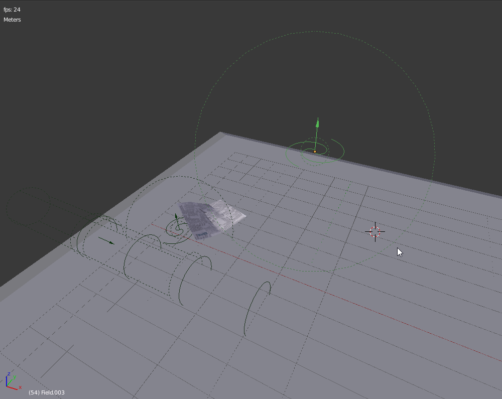 Animation of falling paper in cycles Blender Stack Exchange