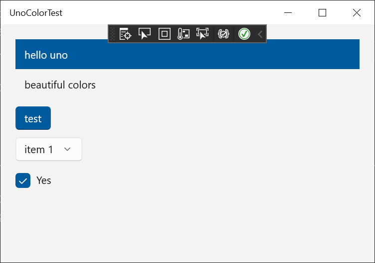 uwp Setting the Accent Color does not work when using Microsoft.UI