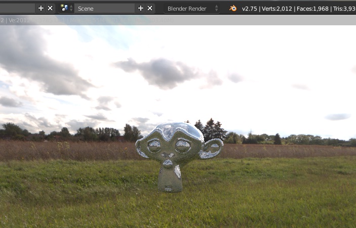 texturing Equirectangular sky texture in Blender Internal? Blender