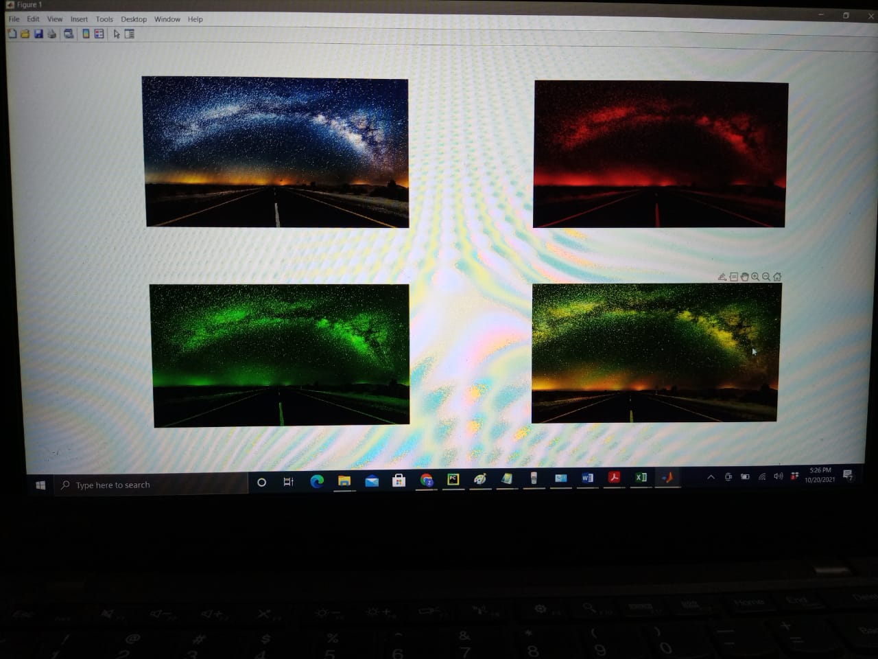 El cambio de color de la imagen con el uso de pixel cambios en android