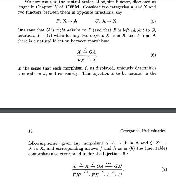 category theory How do you derive the adjoint's "naturality