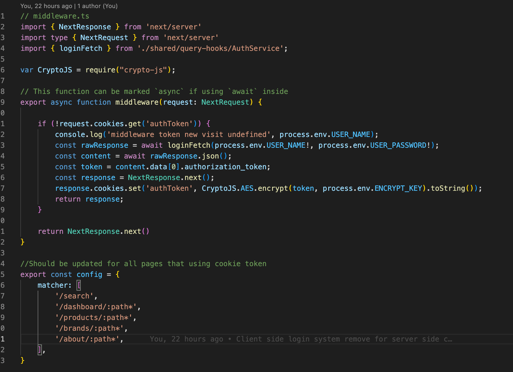 javascript MiddlewareInServerlessTargetError Next.js Middleware is