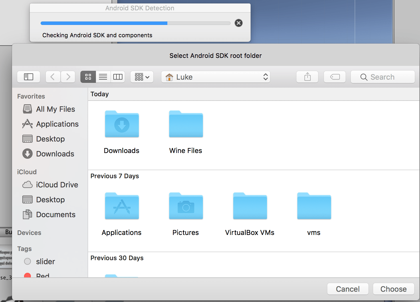 unity3d Unable to find Android SDK to build Unity application Stack