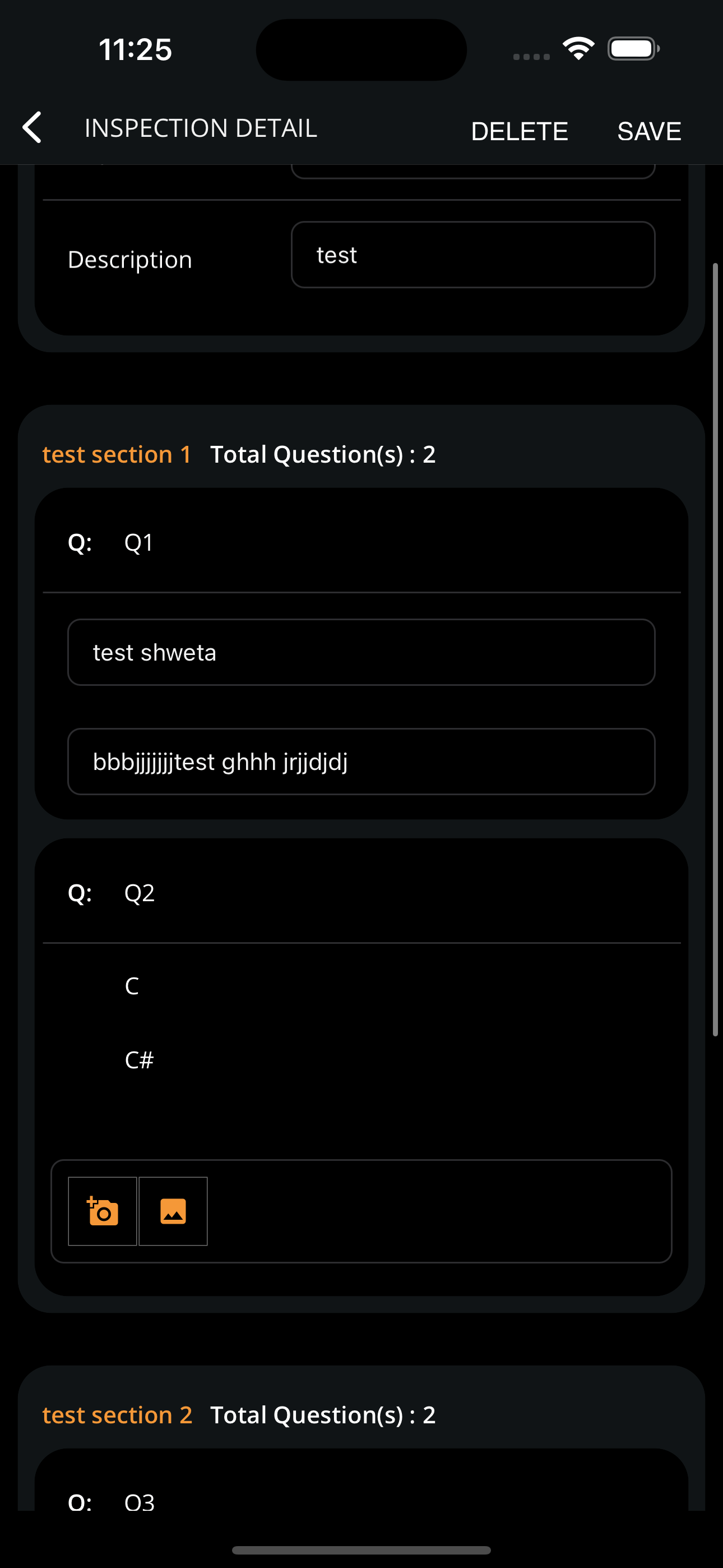 c I'm not able to focus on any entry and not able to click on any