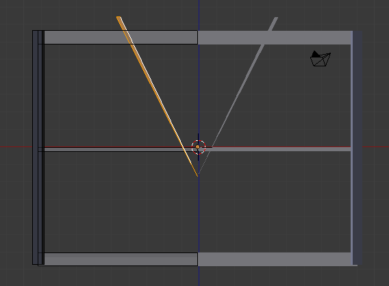 mirror Rotating a mirrored object by 90 degrees doesn't work as