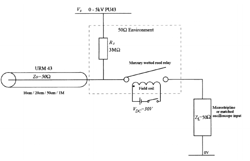high voltage Fast rise time reed relay Electrical Engineering Stack