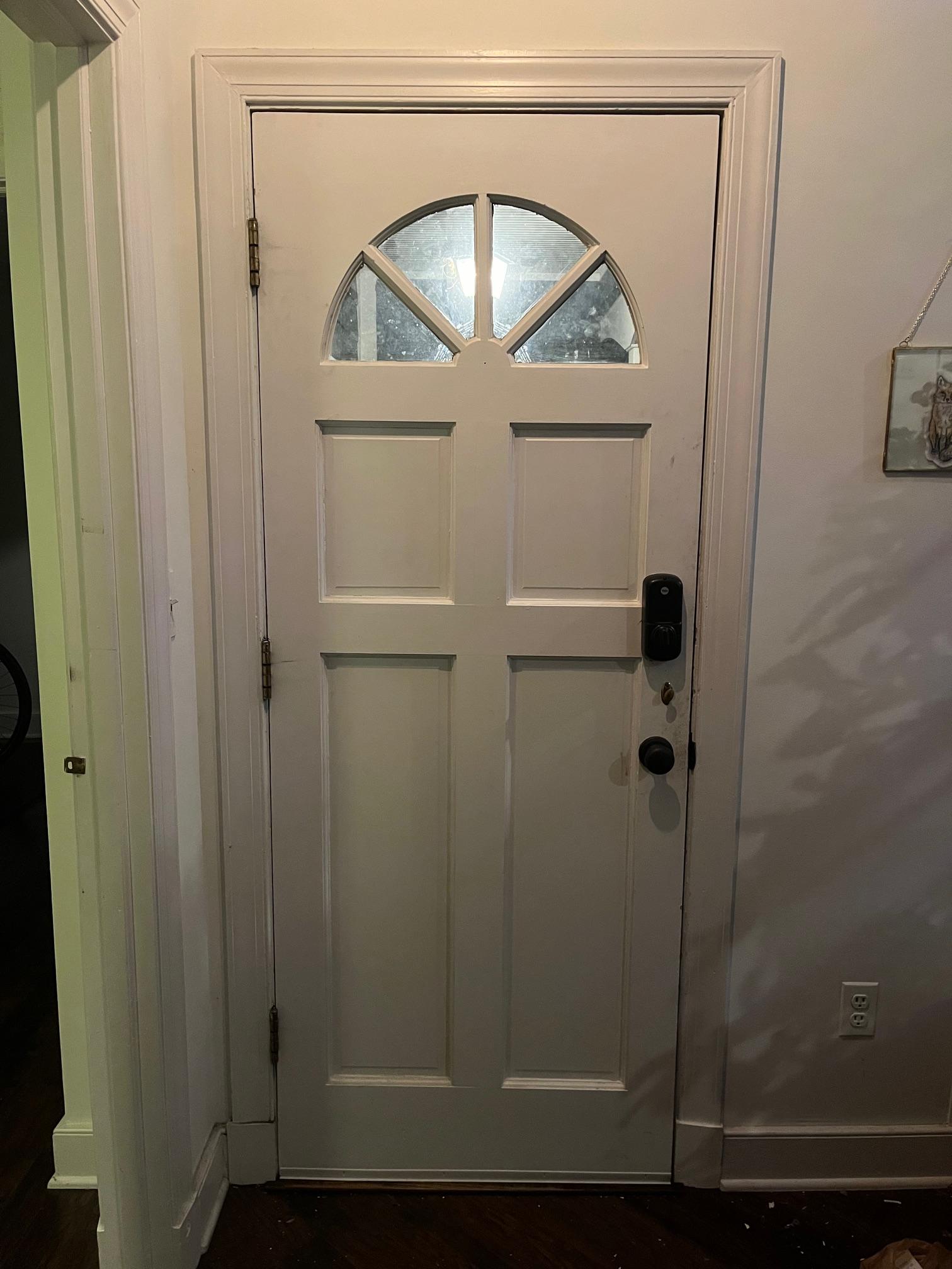 How do I fix a large gap at the bottom of an exterior door? - Home