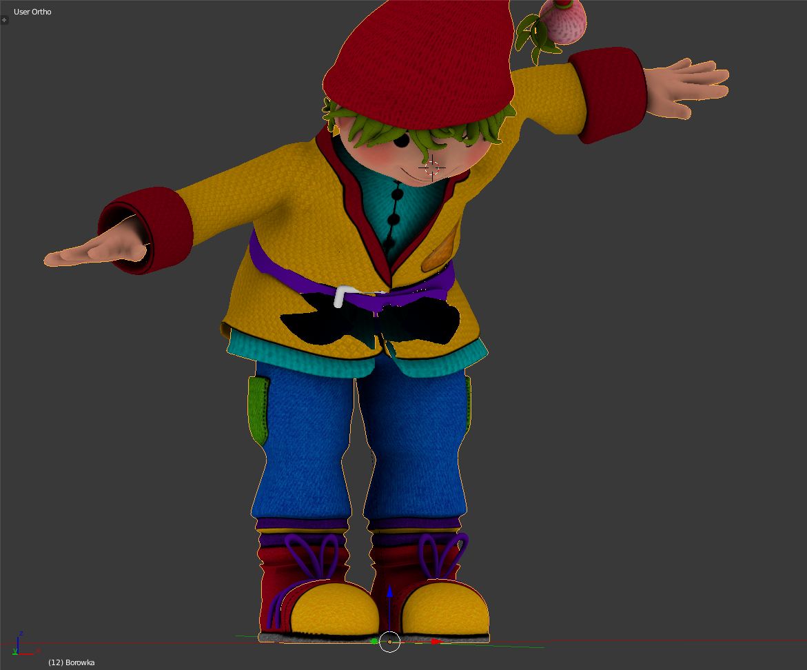 rigging Clothes weight paint / skinning Blender Stack Exchange