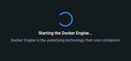windows - Docker Desktop : Stuck on 'Starting Docker Engine' 2024