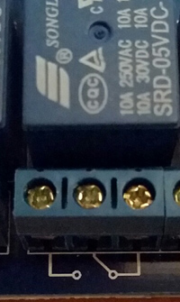 relay - What is the common, normally open, normally closed