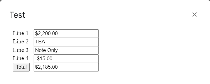 javascript Accounting format for numbers in a text type input Stack