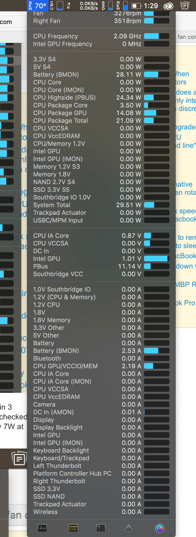 hardware MacBook Pro integrated GPU drawing too much power when CPU