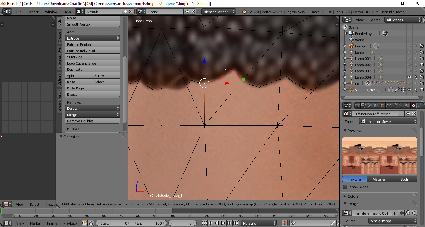 mesh - Problems with knife tool - Blender Stack Exchange