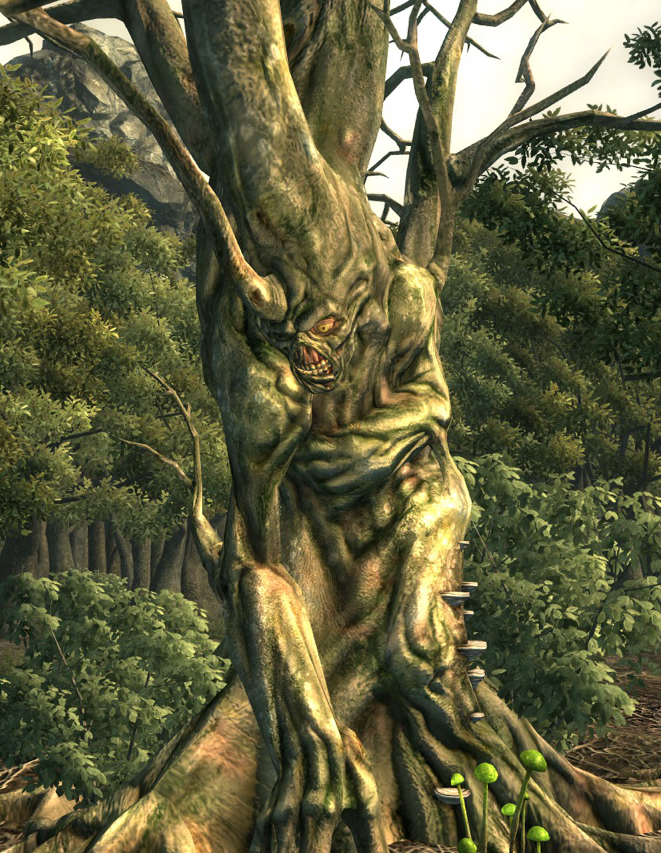 internal consistency Could a Tree grow around a humanoid being