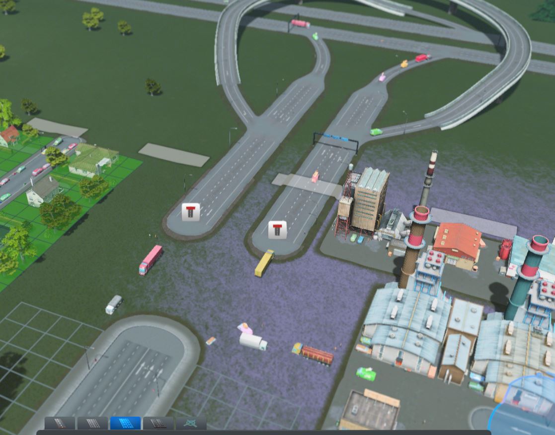 Cities Skyline How To Traffic Map citiesskylines Comment relier l'autoroute initiale à ma