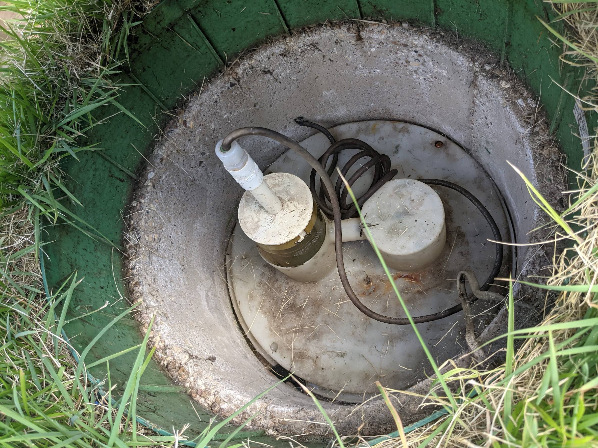 plumbing Septic alarm went off. Pump running. Unknown valve in closed