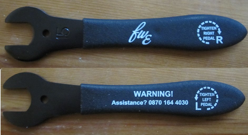 remembering which way to undo pedals? gnfckrackghahh