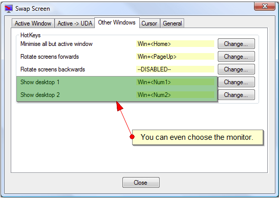 Can You Use The Windows + D Shortcut For One Monitor Only? - Super User