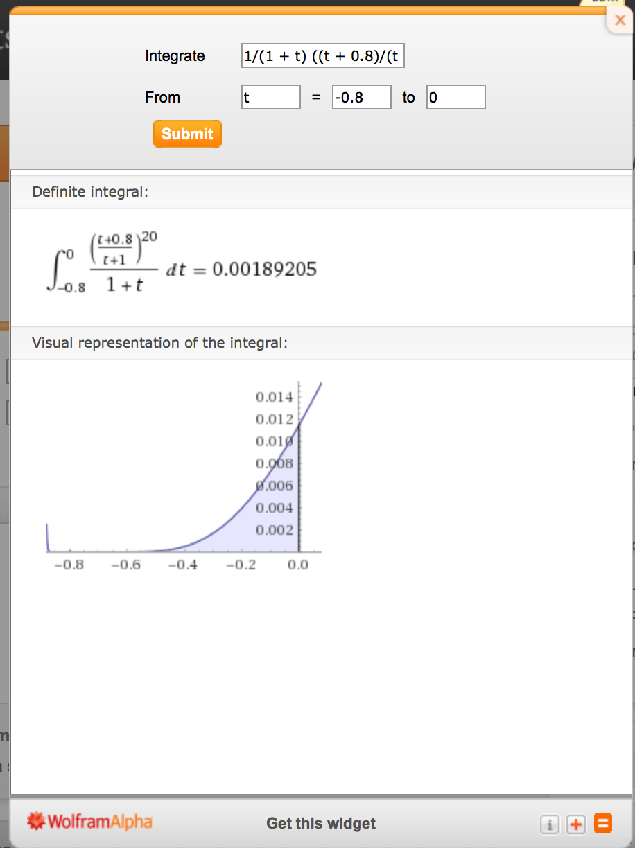 calculus and analysis Confusion in finding the definite integral