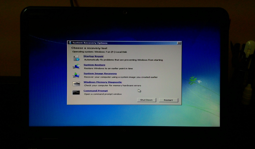 How do i reinstall windows 7 on my dell laptop Tracsc