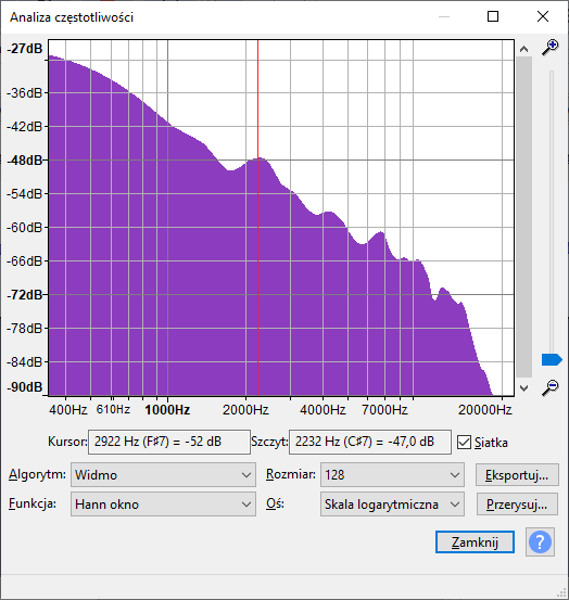 Audio frequency analysis Python Stack Overflow