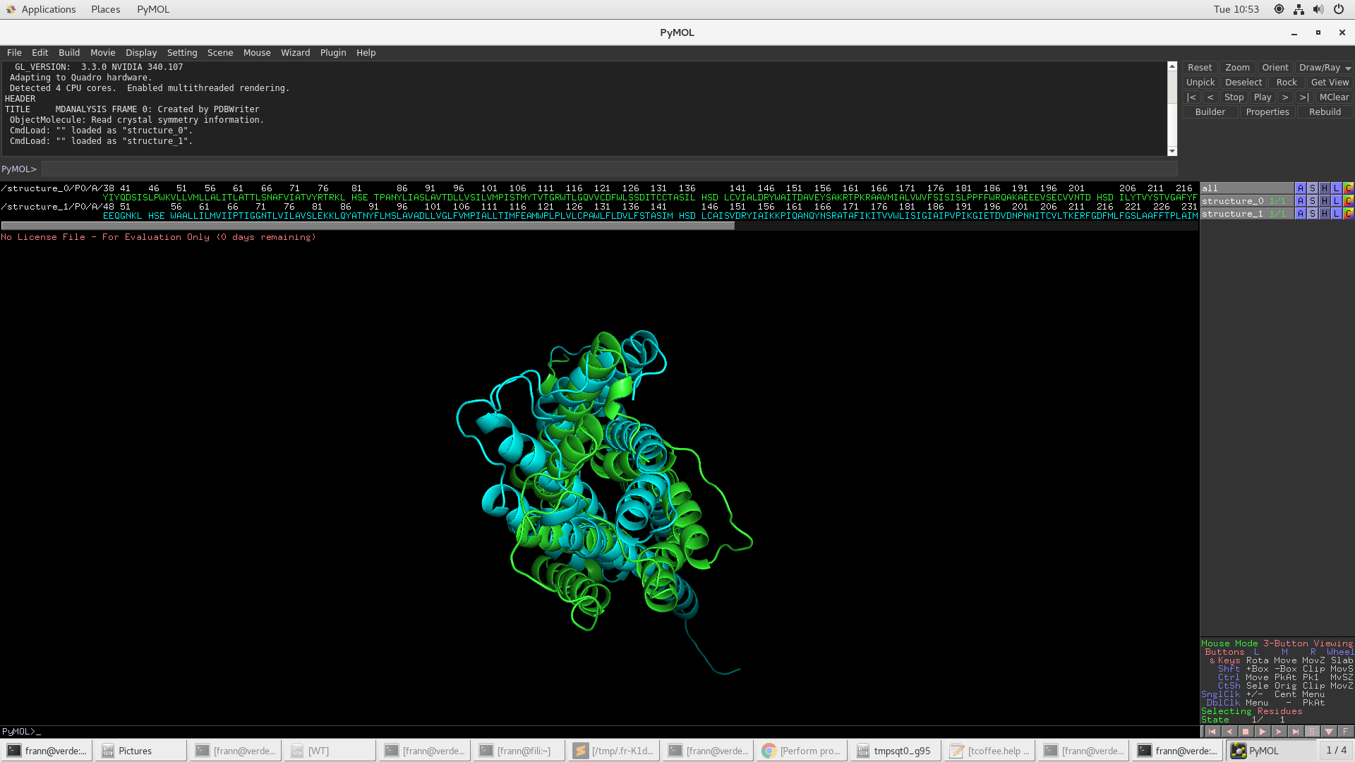 Perform protein structurebased sequence alignment in Python