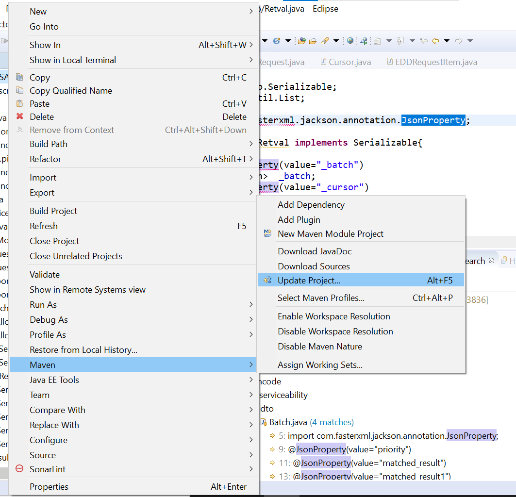Eclipse showing wrong workspace directory in classpath after selection