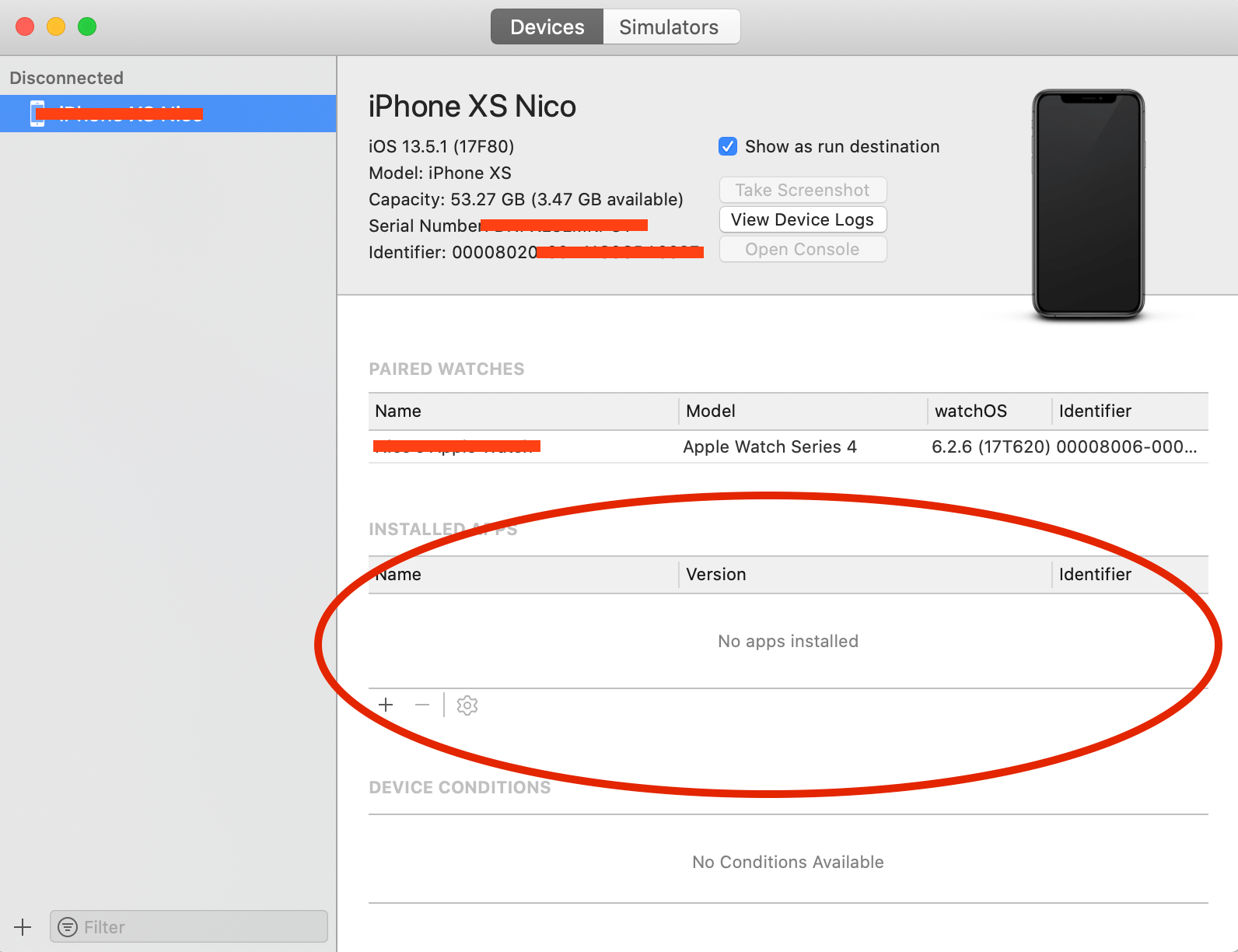 ios Unable to install "NameApp" Code 402620383 The maximum