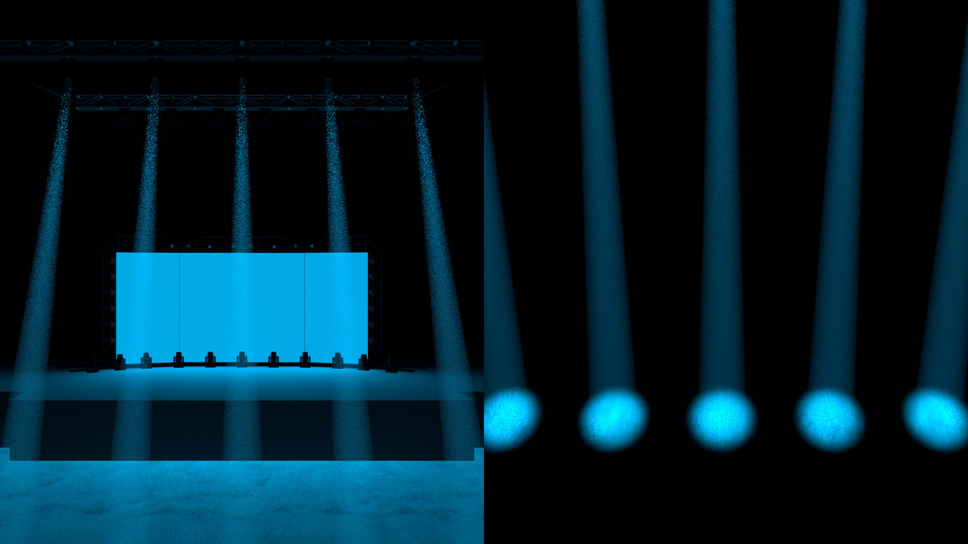 cycles render engine Creating realistic concert lighting Blender Stack Exchange