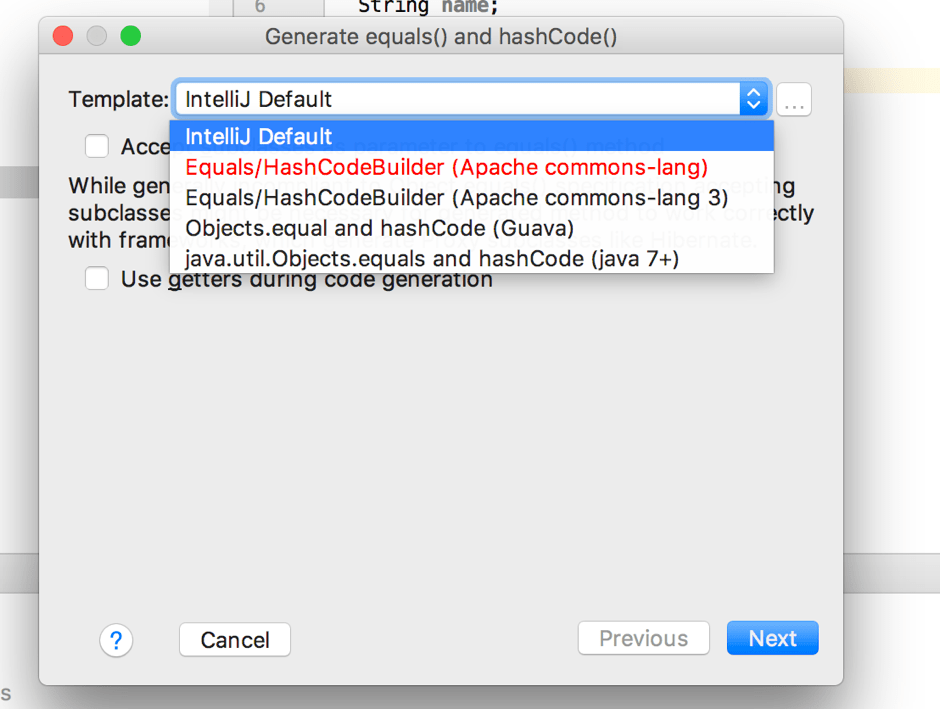 java How to override equals(), hashcode() and compareTo