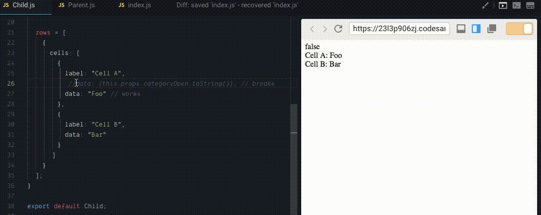 javascript How to access `this` from inside .map() array in React.js? Stack Overflow