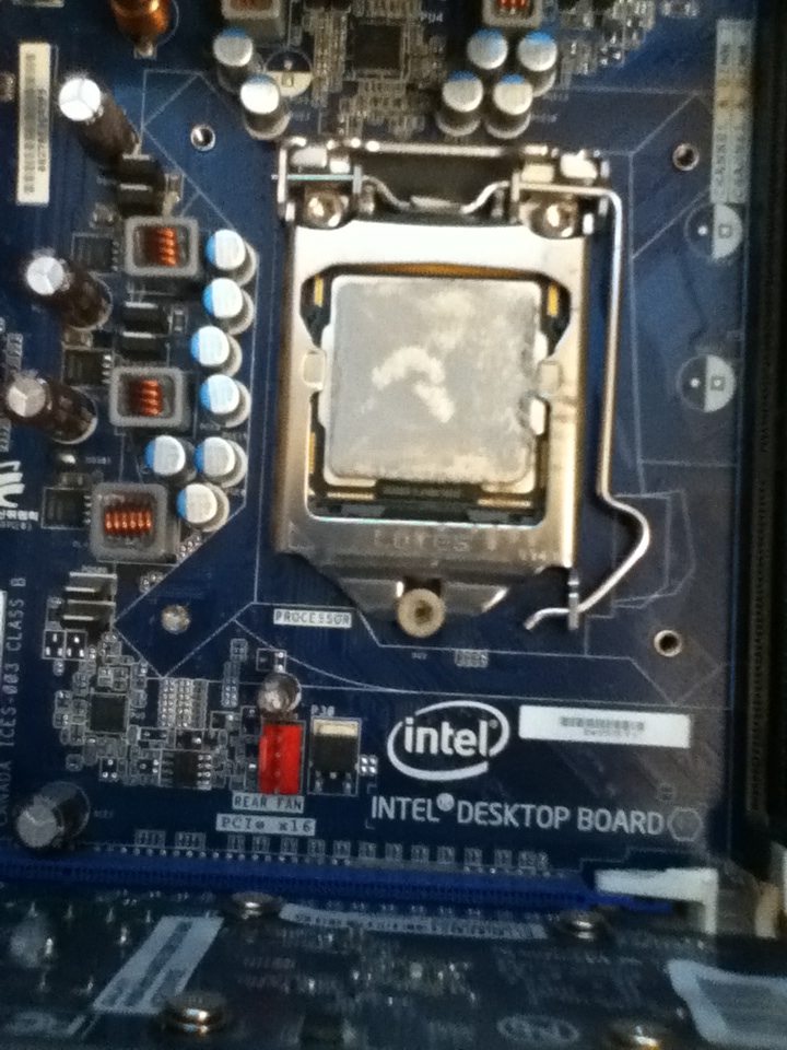 cpu Heatsink Mount (standoff) screw broke off in motherboard