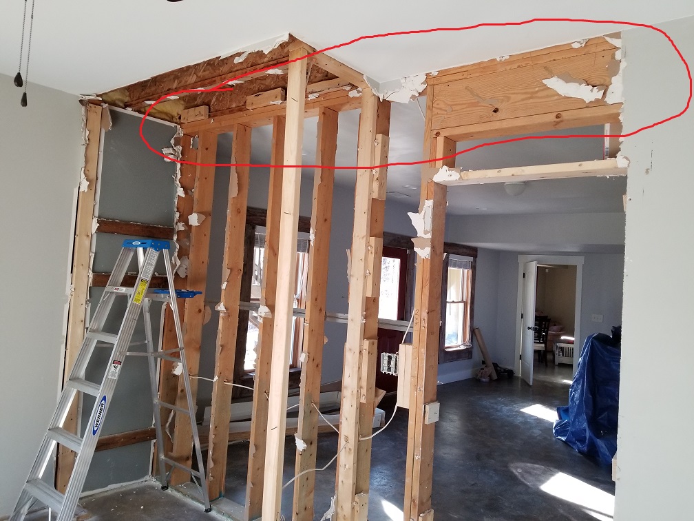 How Do You Tell If A Load Bearing Wall Has Been Removed at Trina