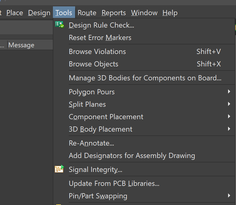 Updating Schematic Component/Footprint in Altium Designer 15.0
