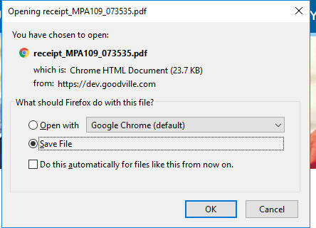 How To Handle Download File Save Dialog In Firefox Through Protractor Stack Overflow