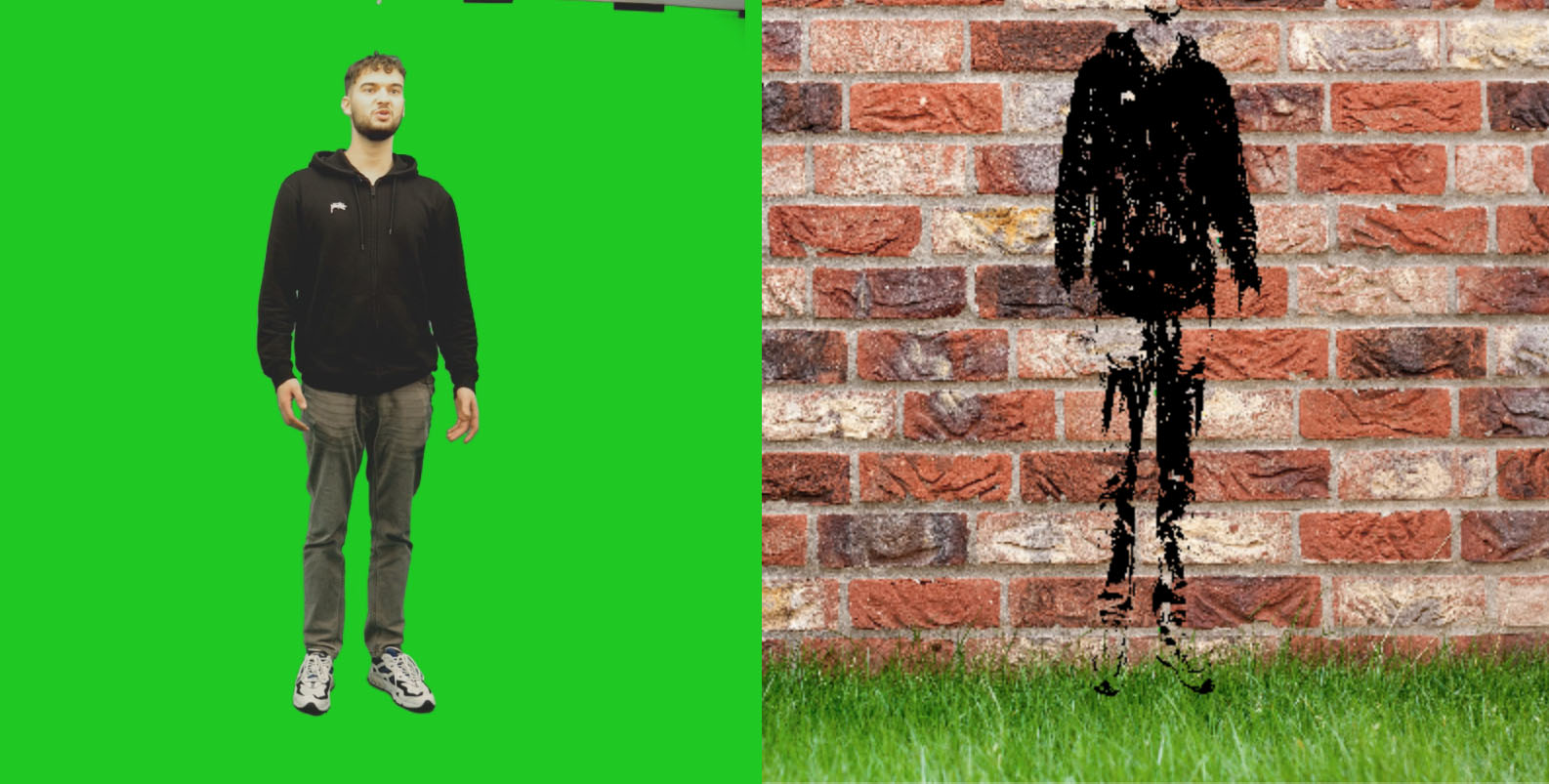 python chromakey opencv make green screen video transparent Stack