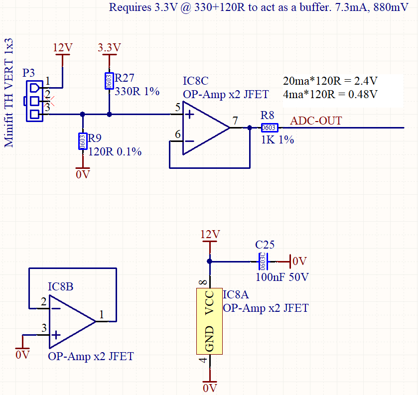 single supply op amp Buffer OpAmp hitting high rail Electrical