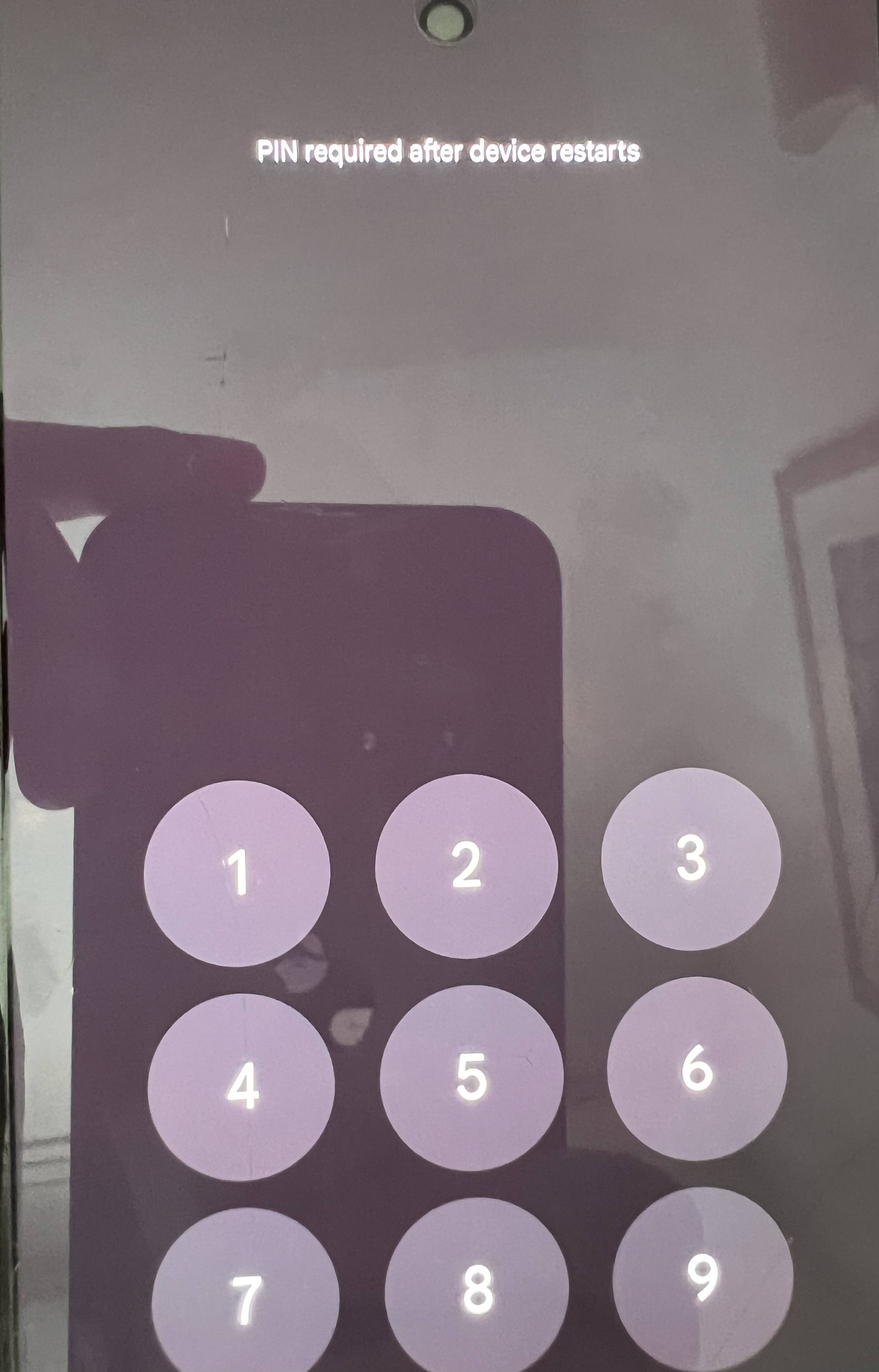 boot Use fingerprint to unlock the lock screen after booting Pixel 6
