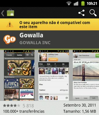 Can't install new apps, all with Android phone (ZTE Blade